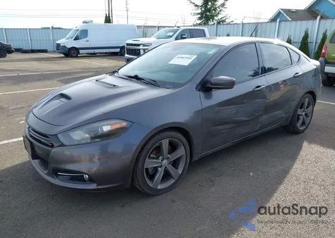 2016 Dodge Dart Gt из США, поврежденный, VIN 1C3CDFEB5GD630084